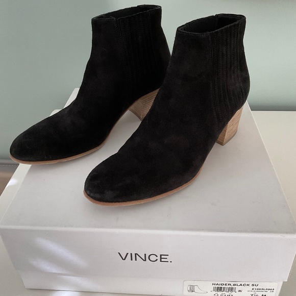VINCE Haider suede bootie Sz. 7.5 - Picture 6 of 7